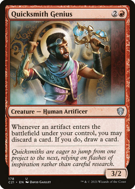 Quicksmith Genius (178) - Commander 2021 (C21)