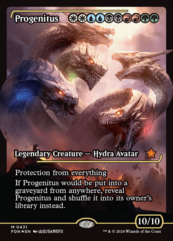 Progenitus - [Foil, Showcase] Foundations (FDN)