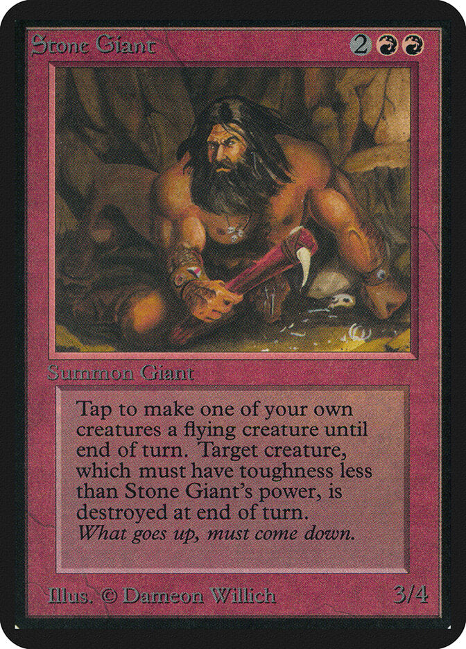 Stone Giant (176) - Limited Edition Alpha (LEA)