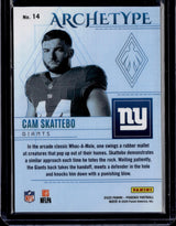 2025 Panini Phoenix #14 Cam Skattebo Archetype