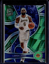 2021-22 Panini Spectra #6 LeBron James Asia Green