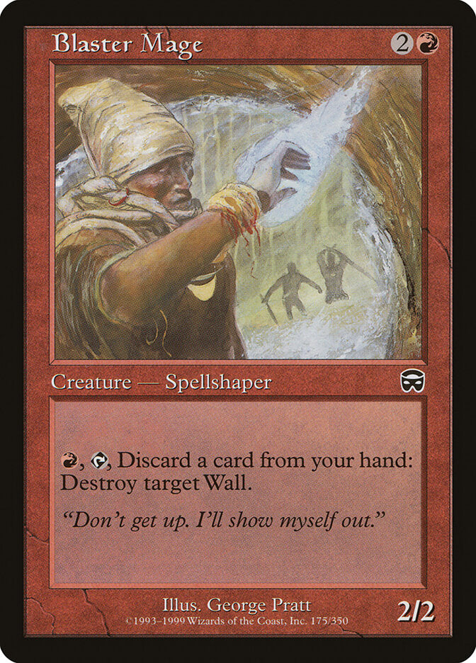 Blaster Mage (175) - Mercadian Masques (MMQ)