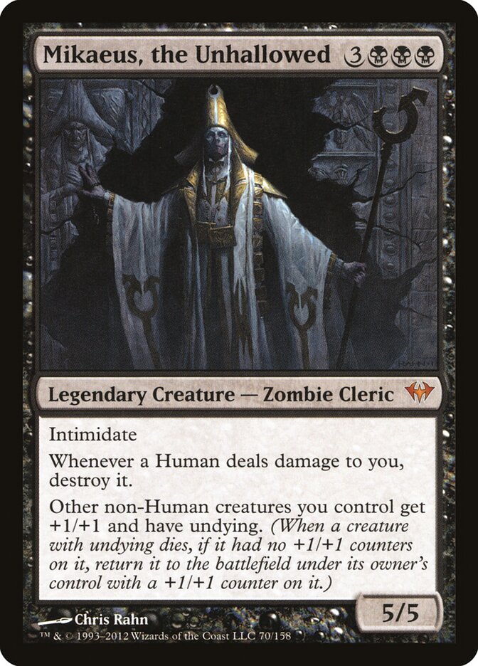Mikaeus, the Unhallowed (70) - Dark Ascension (DKA)