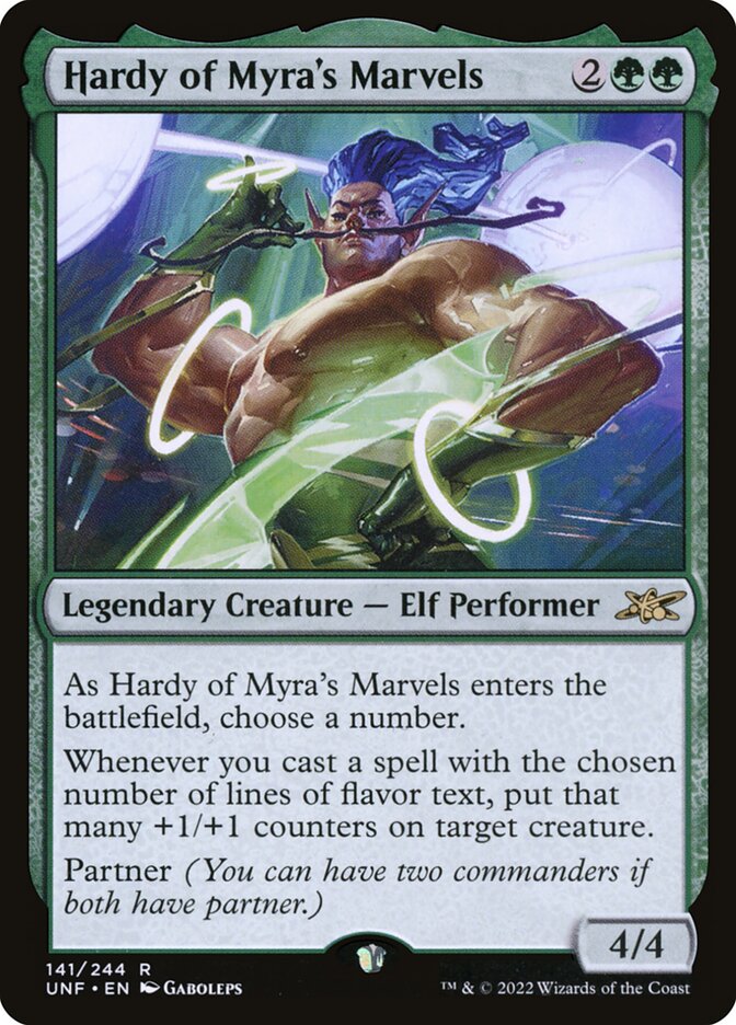 Hardy of Myra's Marvels (141) - Unfinity (UNF)