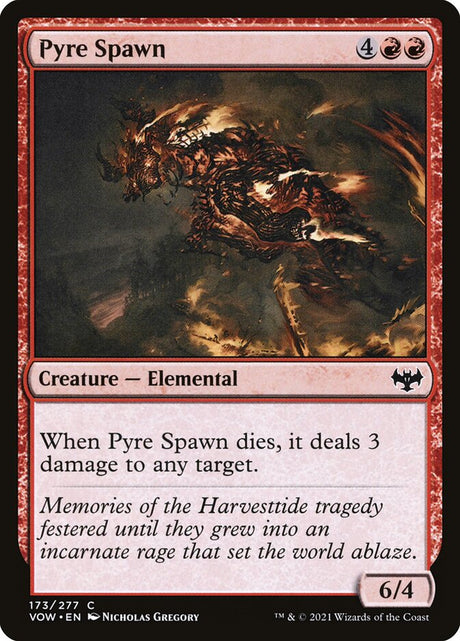 Pyre Spawn (173) - Innistrad: Crimson Vow (VOW)