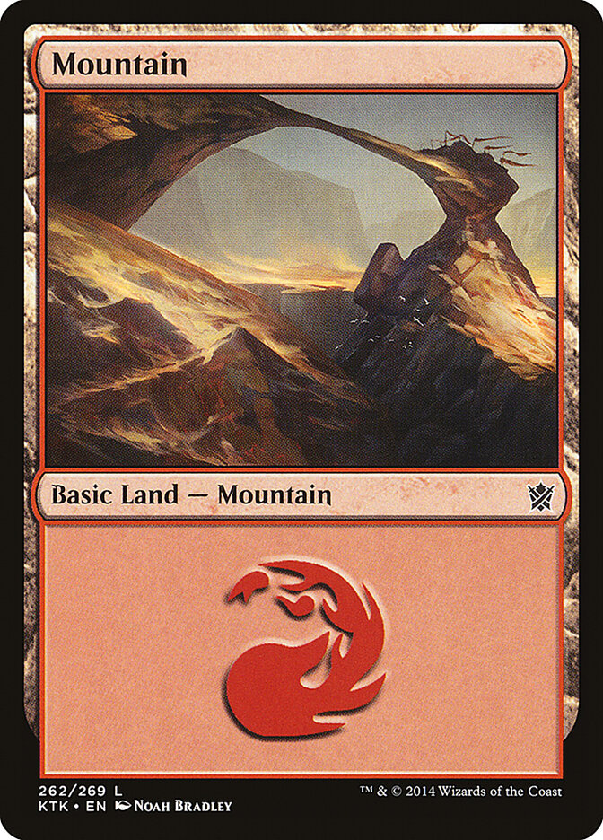 Mountain (262) - Khans of Tarkir (KTK)