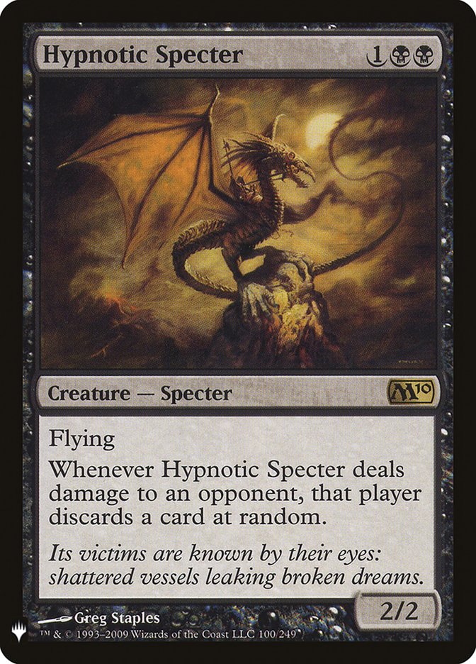 Hypnotic Specter - The List (PLST)
