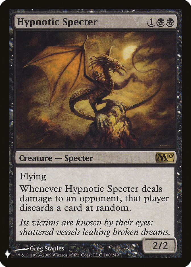 Hypnotic Specter (M10-100) - The List (PLST)