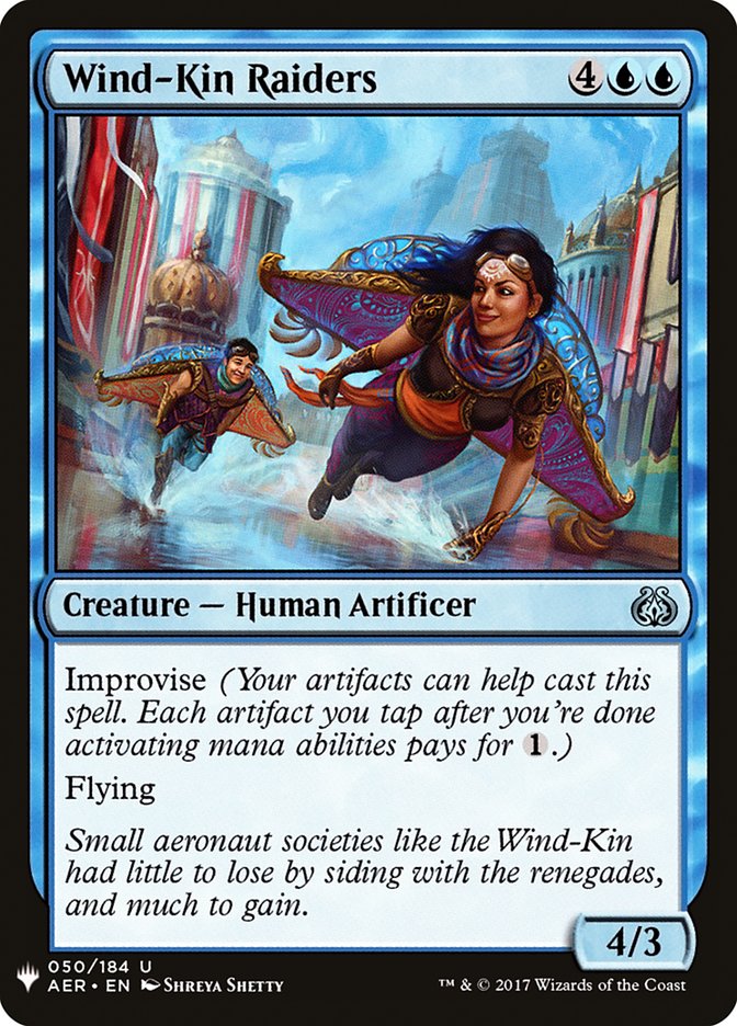 Wind-Kin Raiders - The List (PLST)