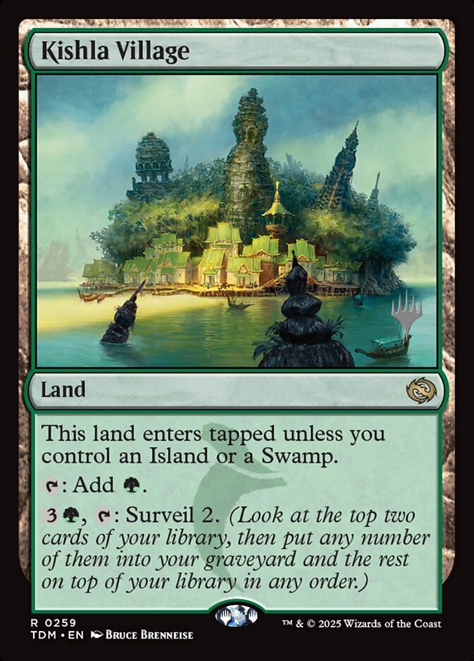 Kishla Village (259p) - Tarkir: Dragonstorm Promos (PTDM)