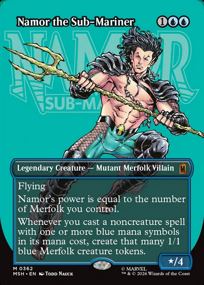 Namor the Sub-Mariner (362) - Marvel Super Heroes (MSH)