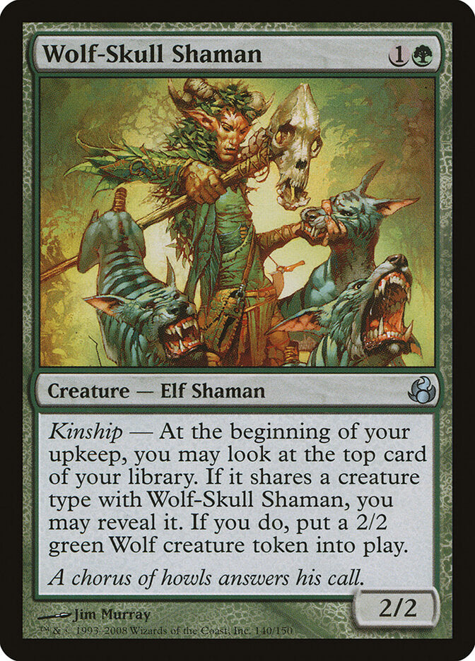 Wolf-Skull Shaman (140) - Morningtide (MOR)