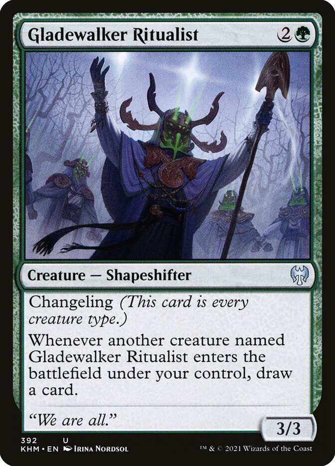 Gladewalker Ritualist (392) - Kaldheim (KHM)