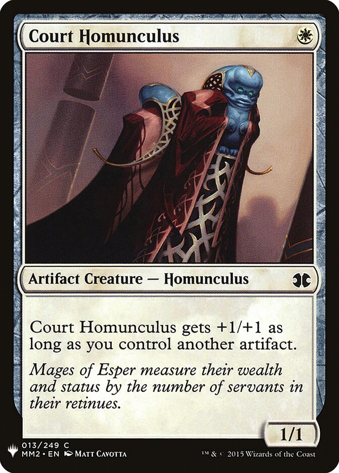 Court Homunculus (MM2-13) - The List (PLST)