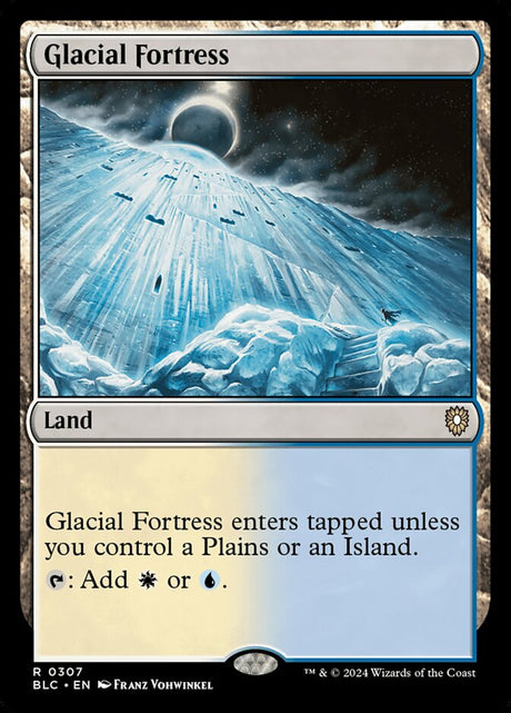Glacial Fortress (307) - Bloomburrow Commander (BLC)