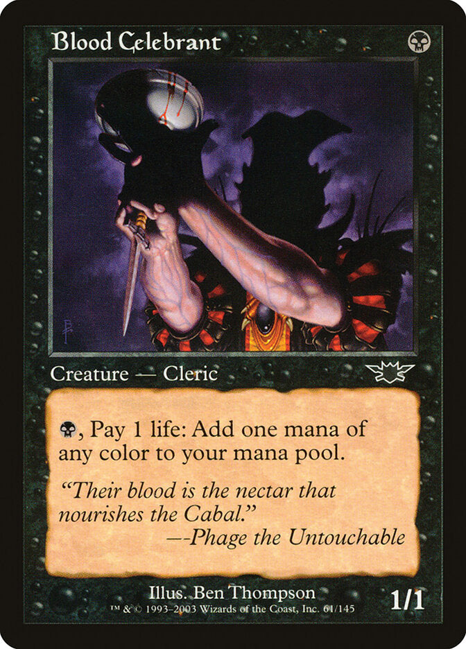 Blood Celebrant (61) - Legions (LGN)