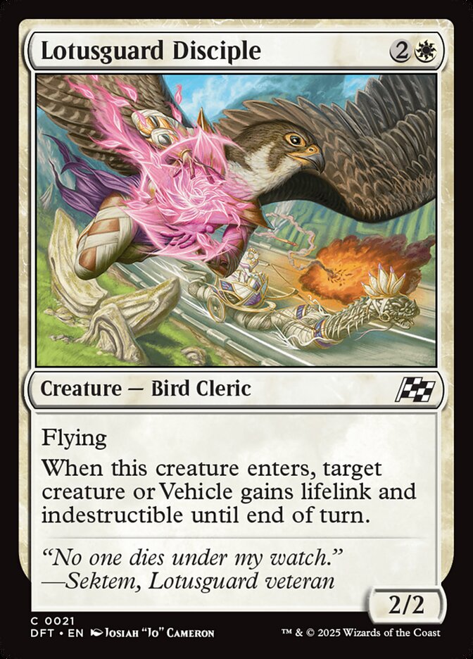 Lotusguard Disciple - [Foil] Aetherdrift (DFT)