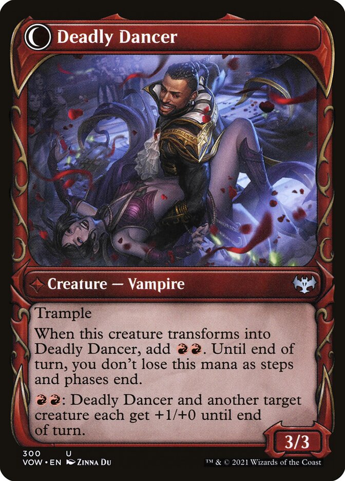 Alluring Suitor // Deadly Dancer (300) - Innistrad: Crimson Vow (VOW)