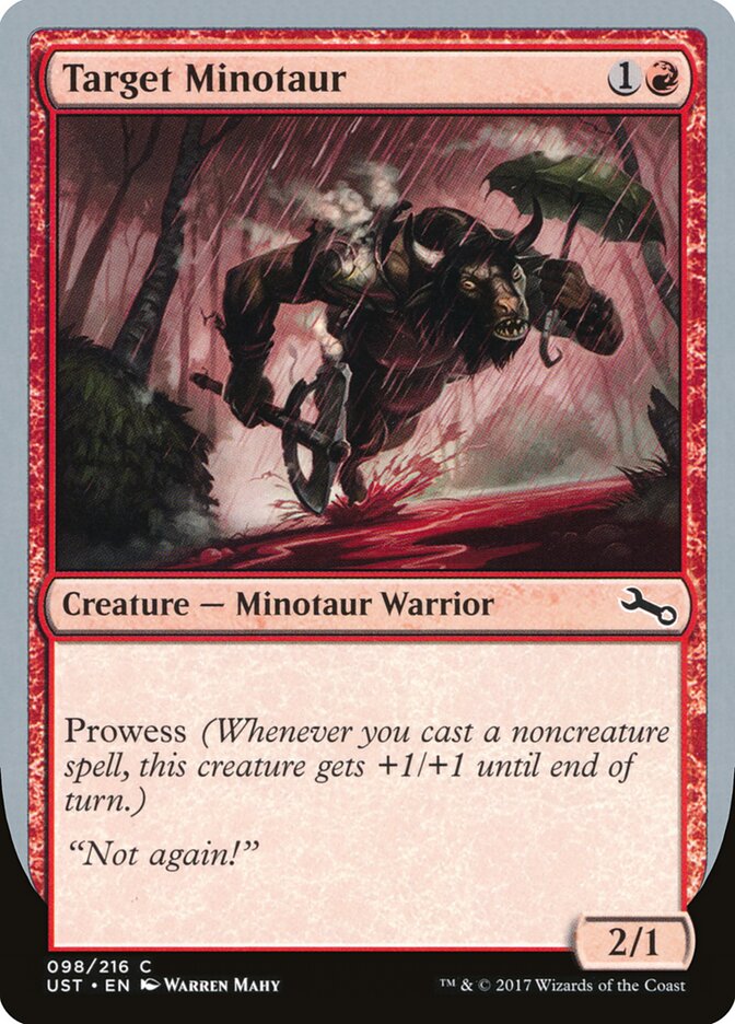 Target Minotaur (98b) - Unstable (UST)