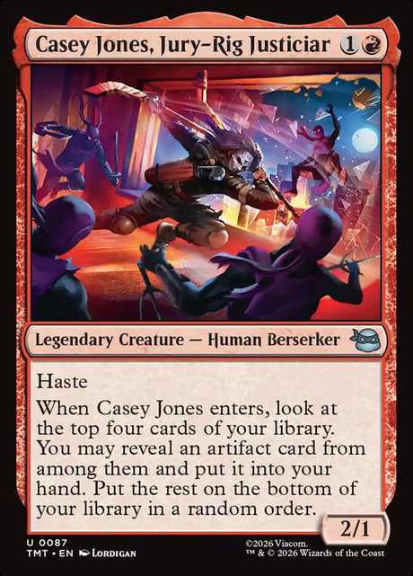 Casey Jones, Jury-Rig Justiciar (87) - Teenage Mutant Ninja Turtles (TMT)