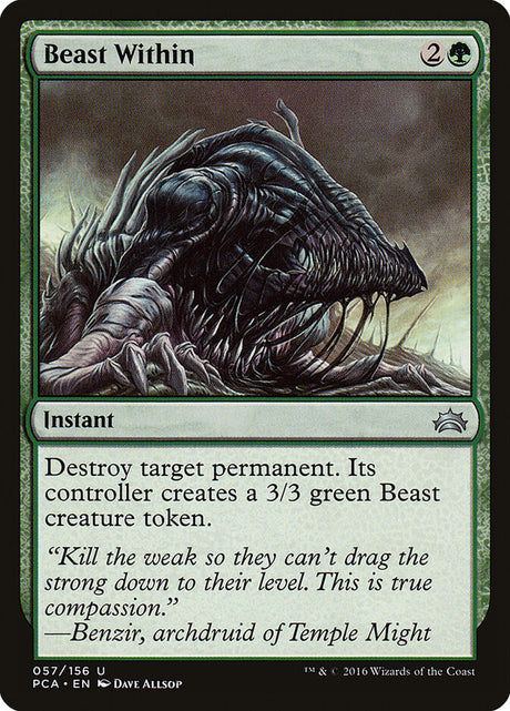 Beast Within (57) - Planechase Anthology (PCA)