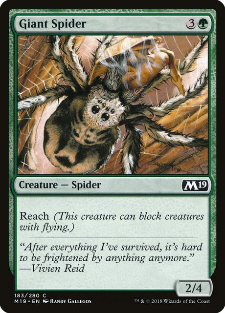 Giant Spider (183) - Core Set 2019 (M19)