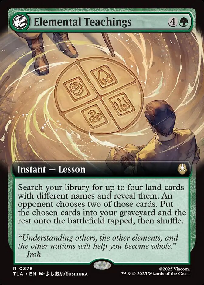 Elemental Teachings (378) - Avatar: The Last Airbender (TLA)