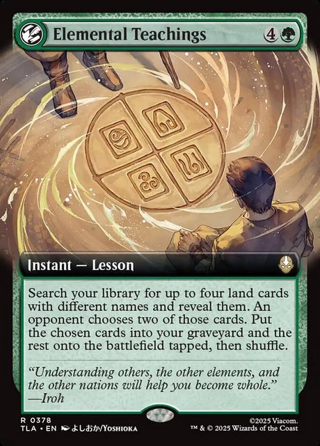 Elemental Teachings (378) - Avatar: The Last Airbender (TLA)