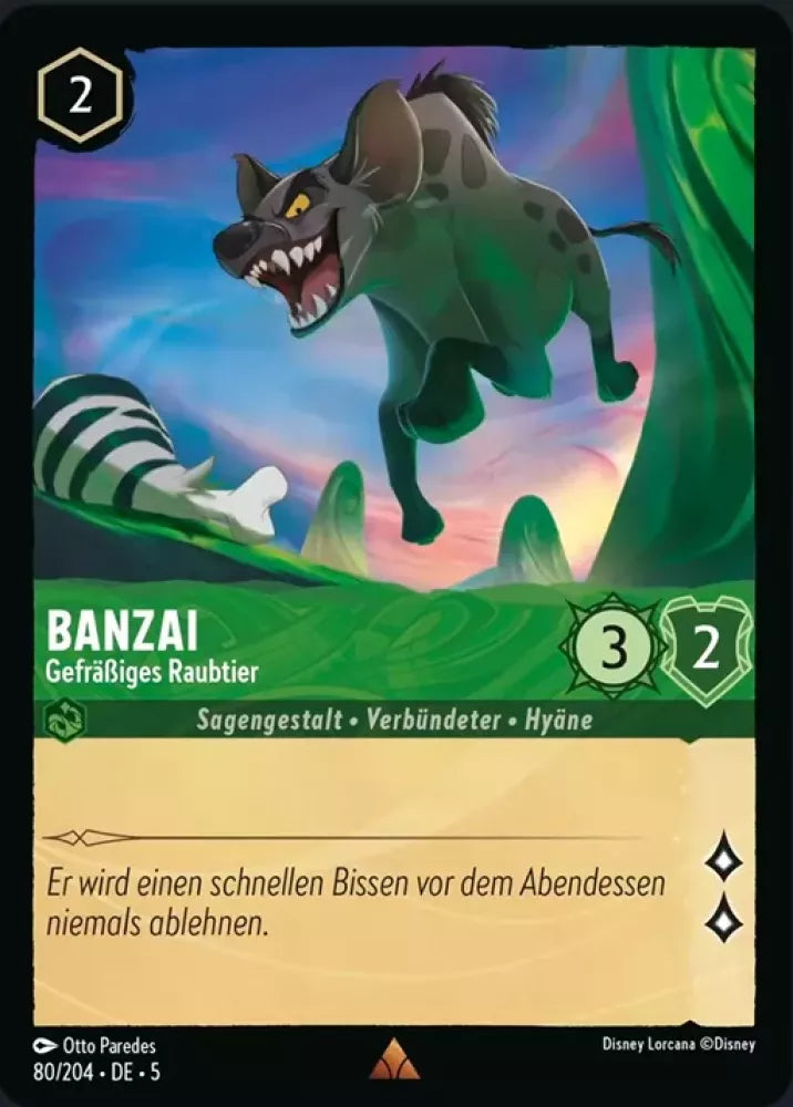 Banzai - Voracious Predator - [Foil] Shimmering Skies (5)