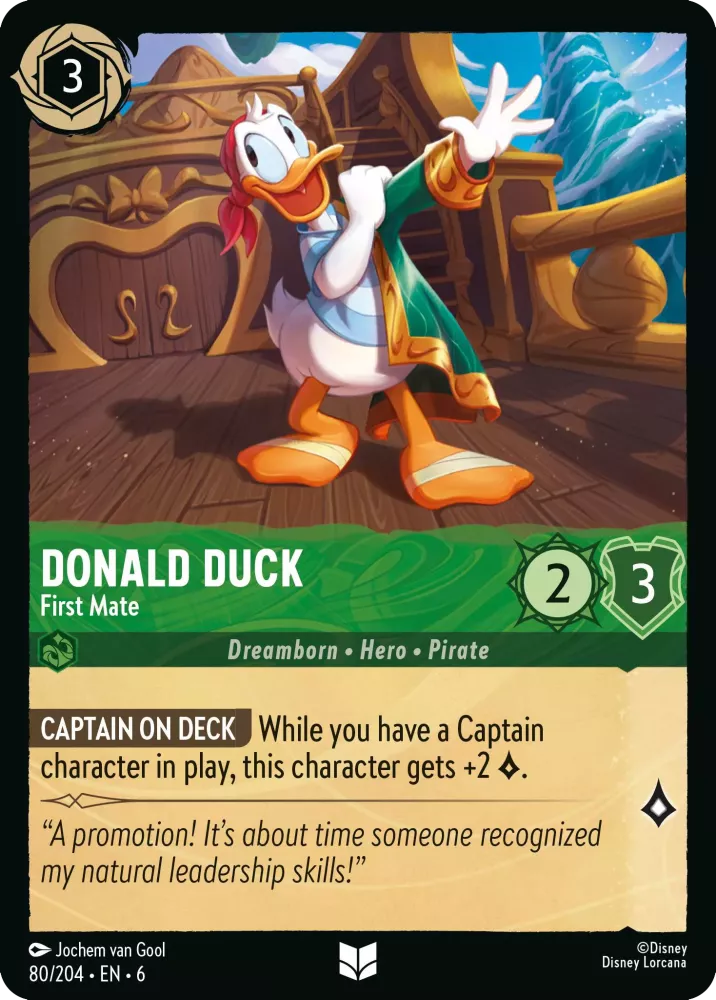 Donald Duck - First Mate - Azurite Sea (6)