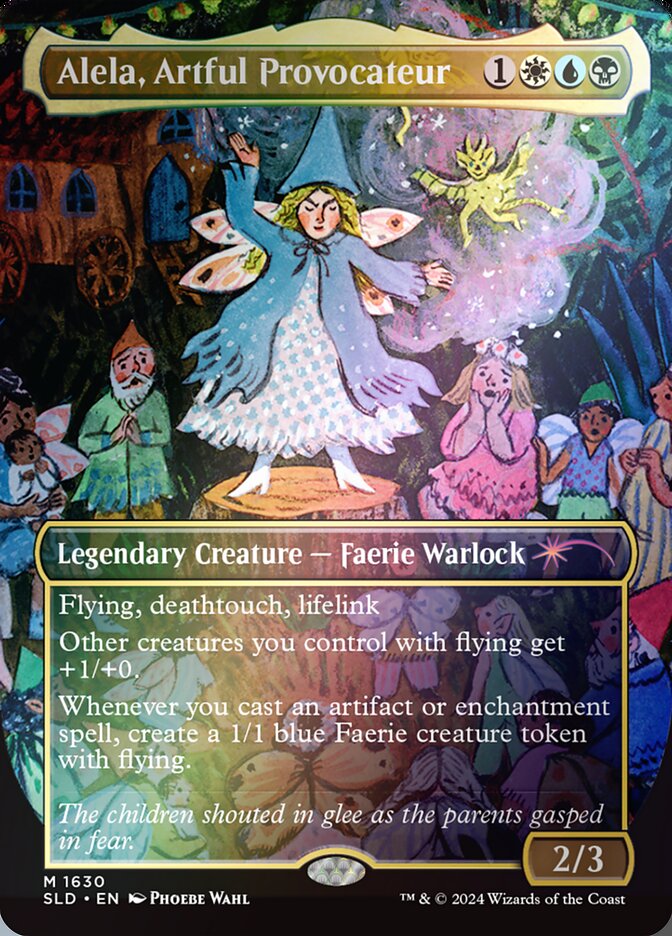 Alela, Artful Provocateur (1630‚òÖ) - [Foil] Secret Lair Drop (SLD)