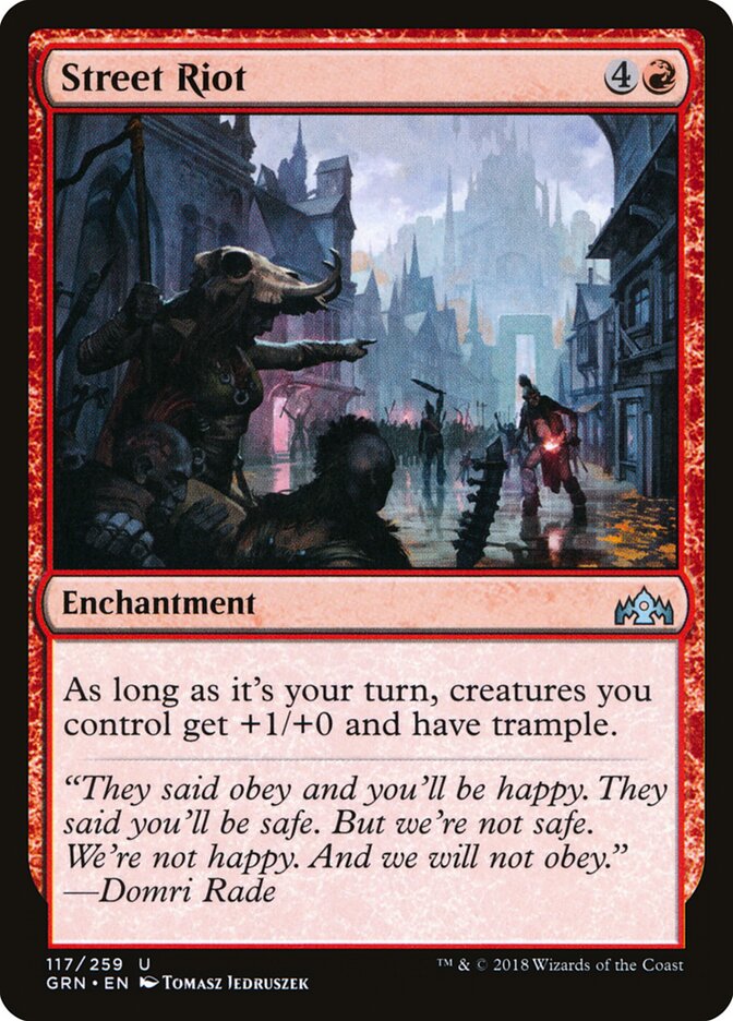 Street Riot (117) - Guilds of Ravnica (GRN)