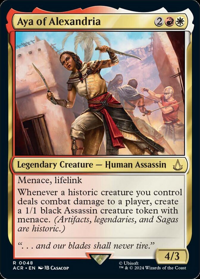 Aya of Alexandria - [Foil] Assassin's Creed (ACR)