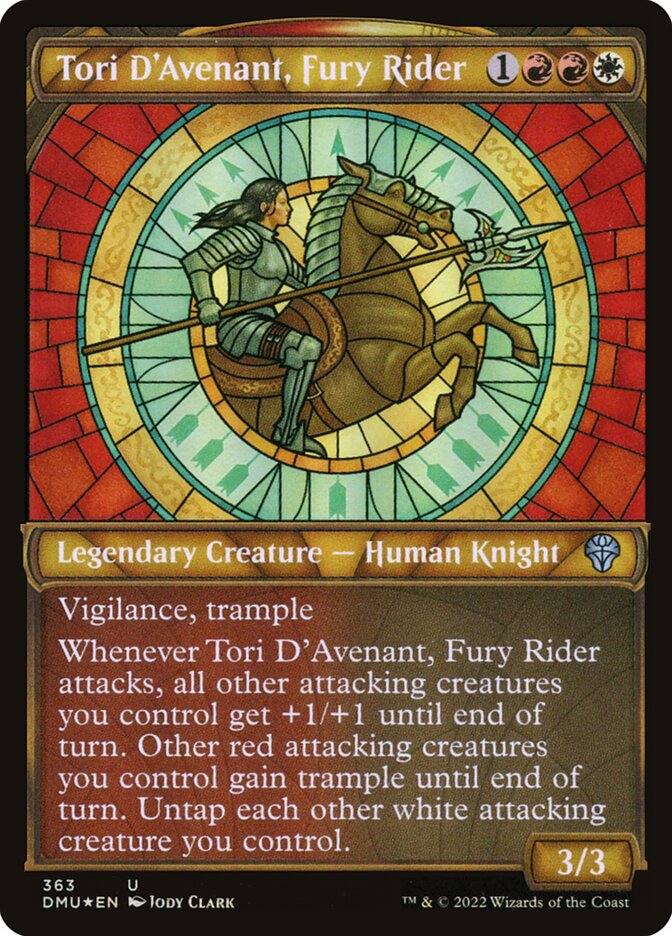 Tori D'Avenant, Fury Rider (363) - Dominaria United (DMU)