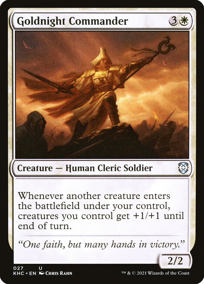 Goldnight Commander (27) - Kaldheim Commander (KHC)