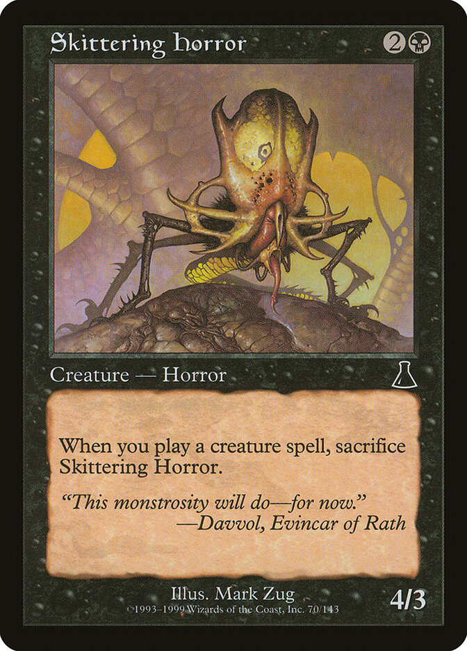 Skittering Horror (70) - Urza's Destiny (UDS)