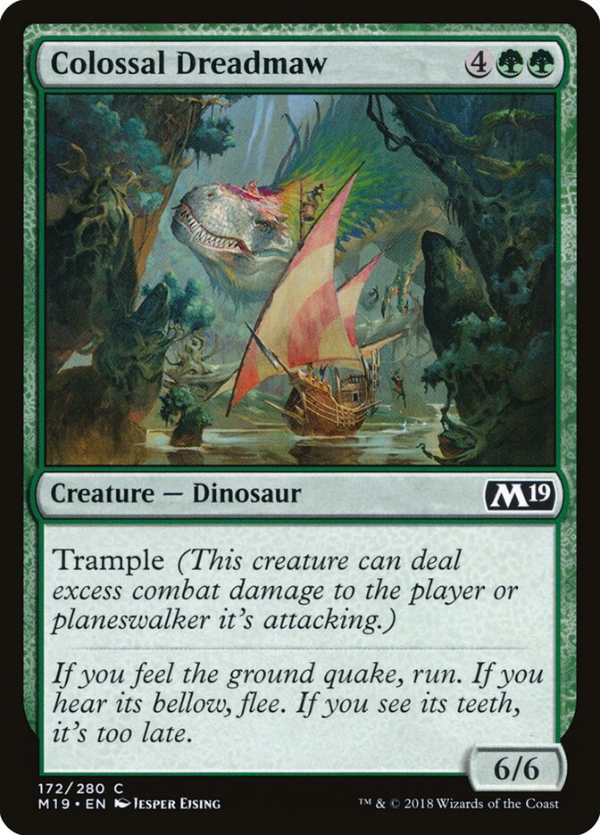 Colossal Dreadmaw (172) - Core Set 2019 (M19)
