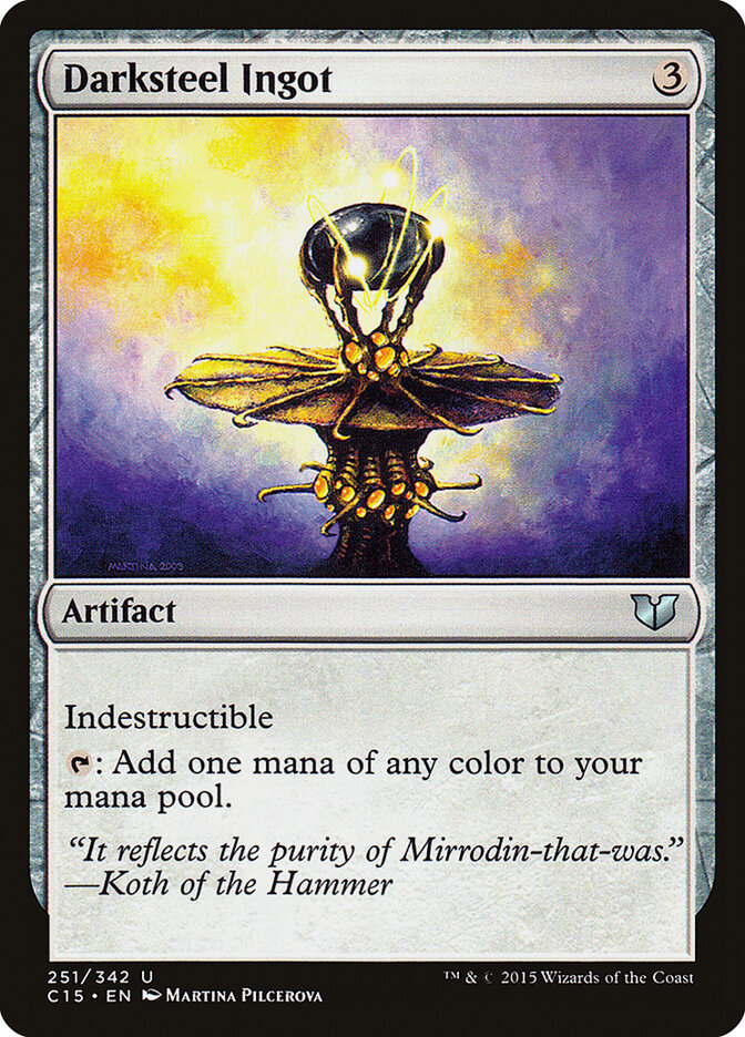 Darksteel Ingot (251) - Commander 2015 (C15)