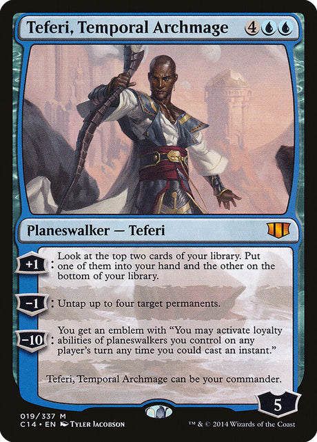 Teferi, Temporal Archmage (19) - Commander 2014 (C14)