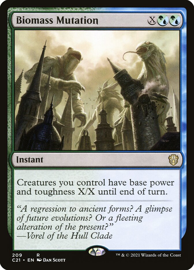 Biomass Mutation (209) - Commander 2021 (C21)