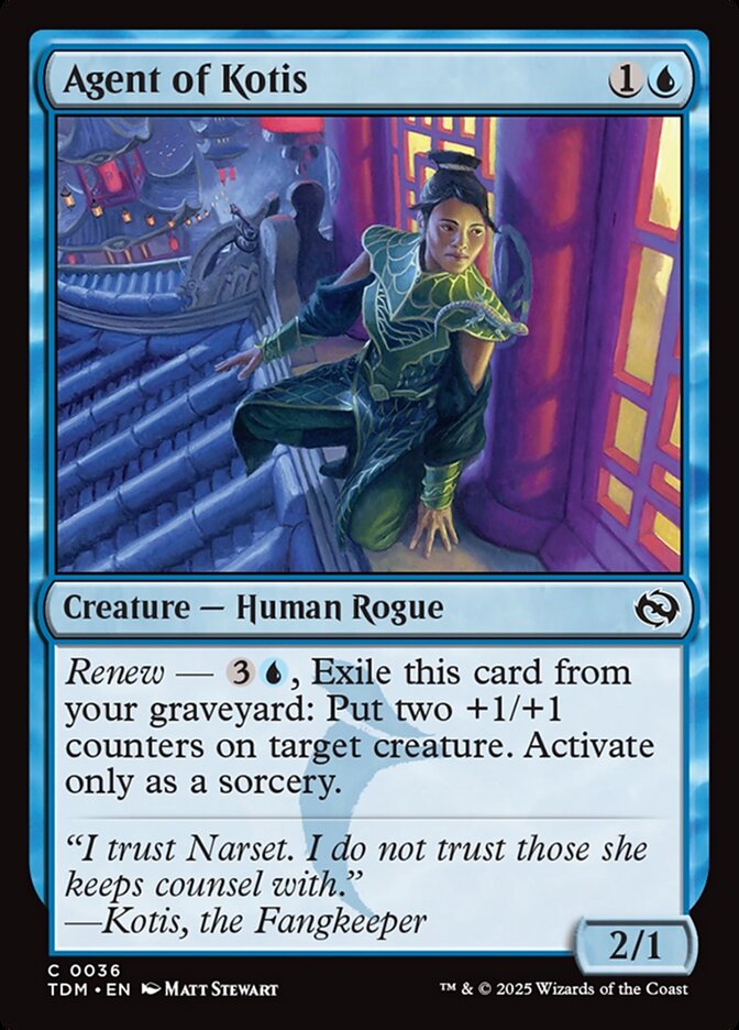 Agent of Kotis (36) - [Foil] Tarkir: Dragonstorm (TDM)