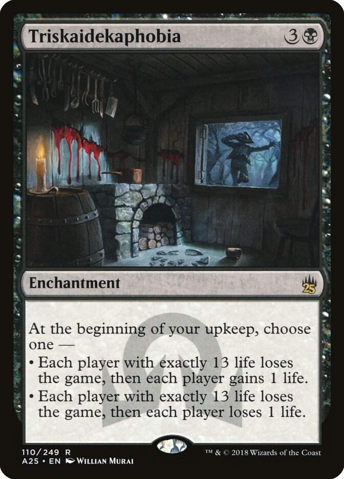 Triskaidekaphobia (110) - Masters 25 (A25)