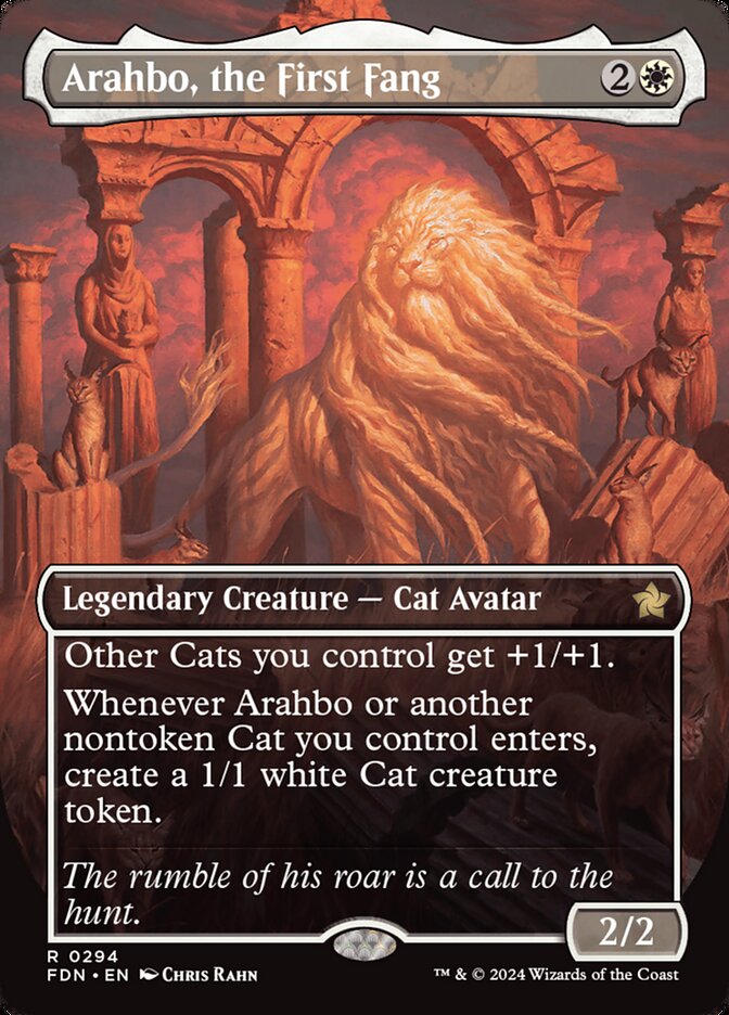 Arahbo, the First Fang - [Borderless] Foundations (FDN)