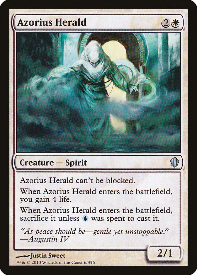 Azorius Herald (6) - Commander 2013 (C13)