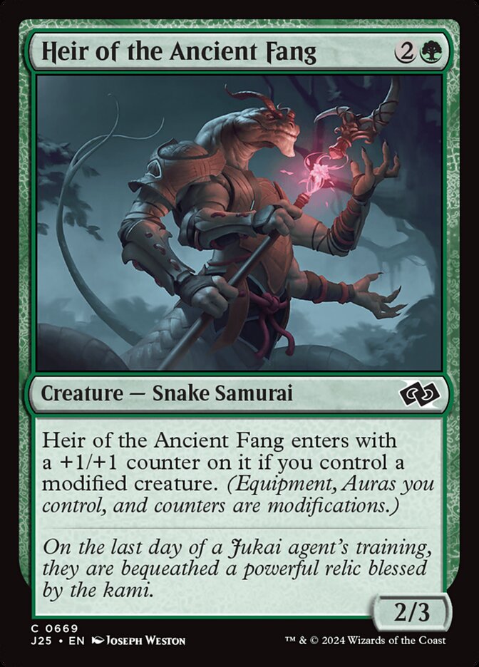 Heir of the Ancient Fang - Foundations Jumpstart (J25)