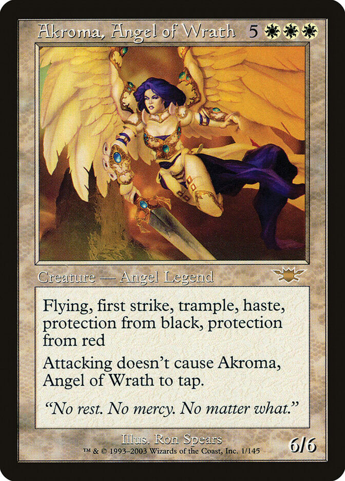 Akroma, Angel of Wrath (1) - Legions (LGN)