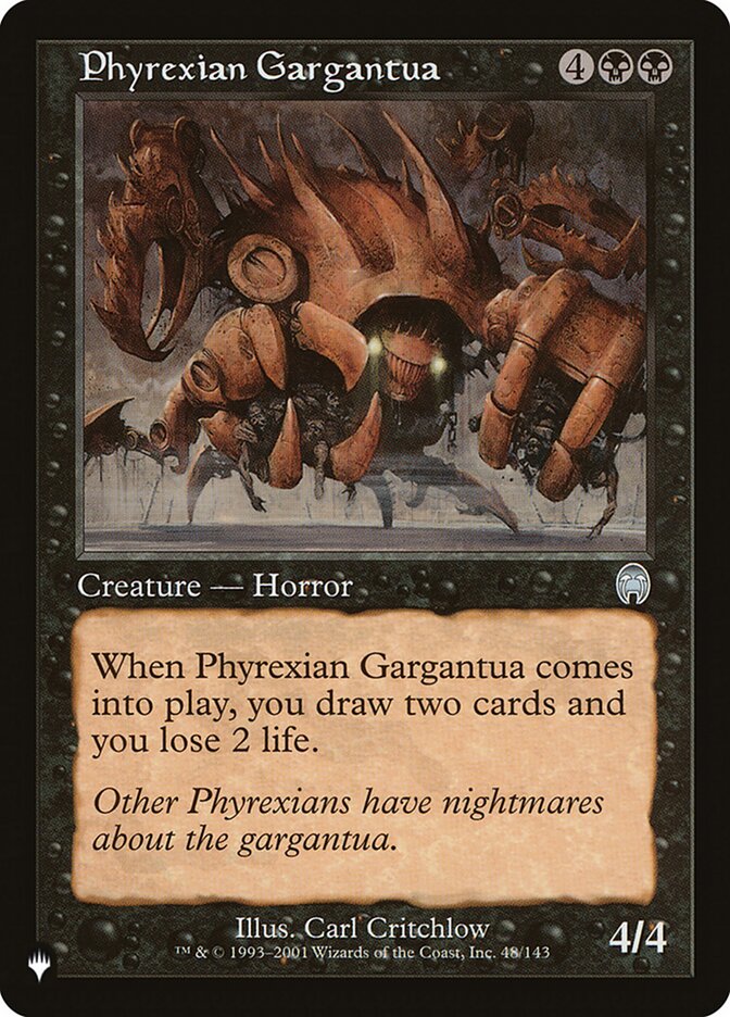 Phyrexian Gargantua (APC-48) - The List (PLST)