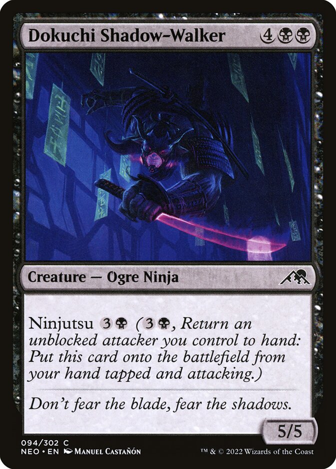 Dokuchi Shadow-Walker (94) - Kamigawa: Neon Dynasty (NEO)
