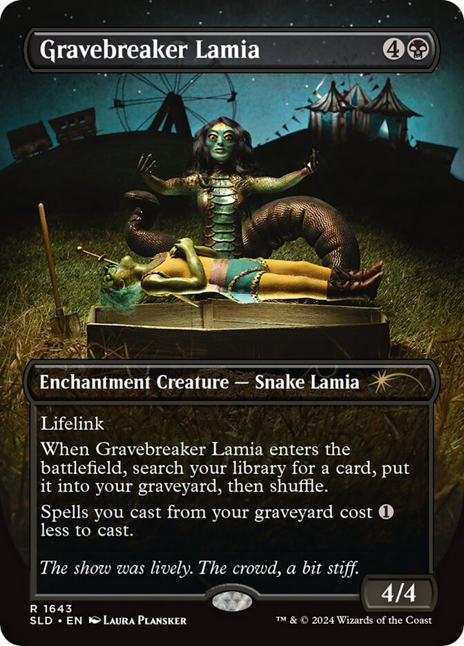 Gravebreaker Lamia (1643) - Secret Lair Drop (SLD)
