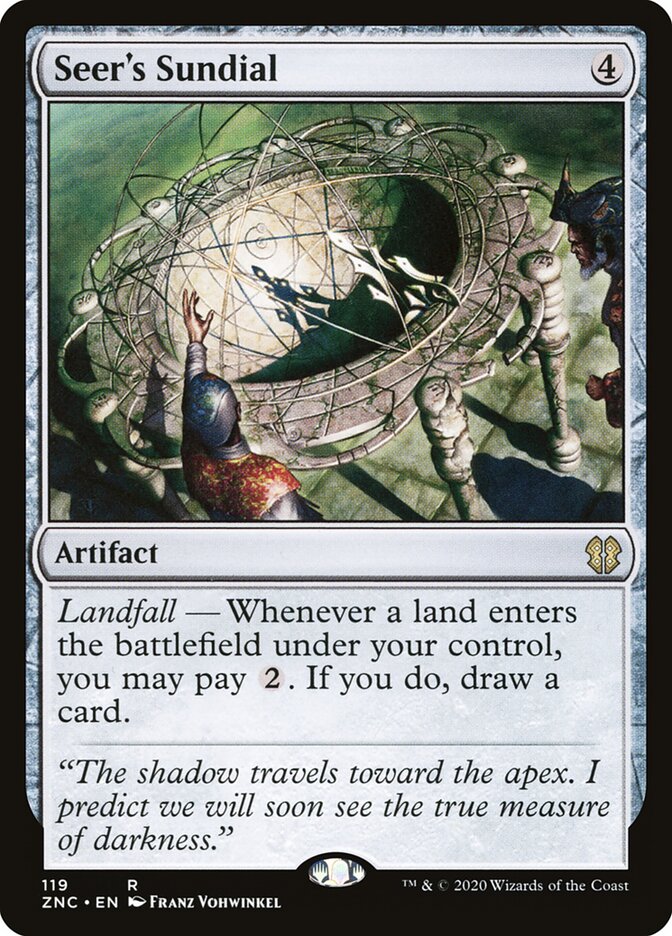 Seer's Sundial (119) - Zendikar Rising Commander (ZNC)